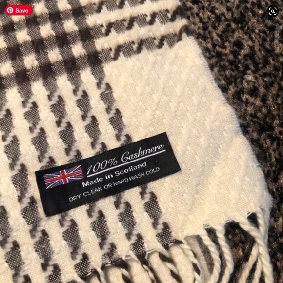 Buyer Beware! "100% Cashmere Made in Scotland" scarves - Picture 9 of 12